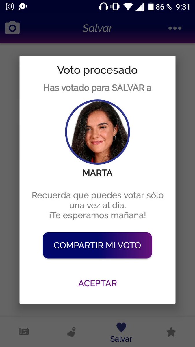 ¿Os imagináis que entre los cinco primeros expulsados haya dos claras finalistas? No. Pues yo tampoco. Ya la cagasteis con África, no lo hagáis ahora con Marta. #OTDirecto25OCT