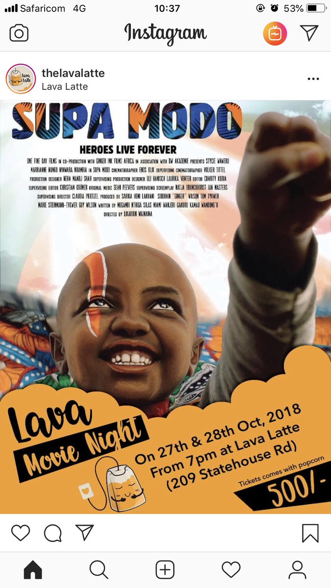 QueenGathoni's tweet image. Guys, if you didn’t get to watch #SupaModo, here’s your chance