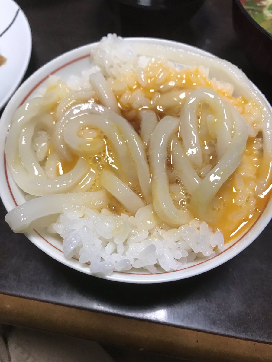 ここへ到着する かけ うどん めんつゆ 画像ブログ