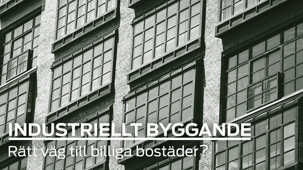 LIVESÄNDNING KL 12:00: facebook.com/ForesSverige/

Är industriellt byggande rätt väg till billiga bostäder eller riskerar vi att skapa ett nytt miljonprogram?

Talare: <a href="/JerkerLessing/">Jerker Lessing</a> , <a href="/AnneLandin/">Anne Landin</a>, Bengt Rehn och <a href="/asa_kallstenius/">Åsa Kallstenius</a> #bopol #arkpol #byggpol