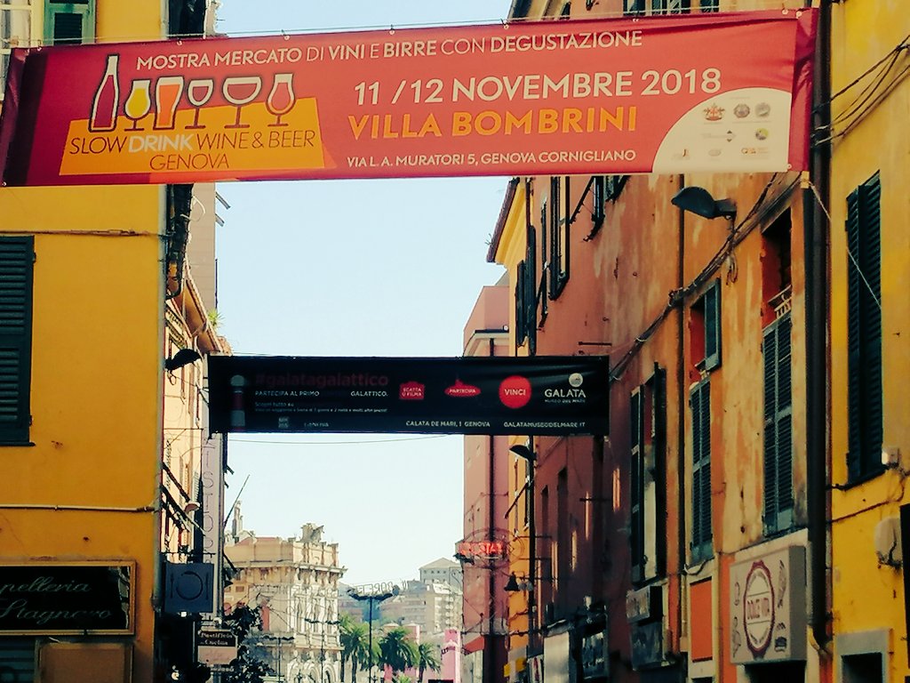 #genova #slowdrink #wine #beer #villabombrini #tasting #degustazione #Eventi #mostramercato <a href="/viniautin/">L'Autin</a> <a href="/ciuciuwinery/">@ciuciuwinery</a> <a href="/Vintesawines/">Vintesa</a> <a href="/DOCProsecco/">Anna Segato</a> <a href="/ProseccoCV/">Prosecco Superiore</a> <a href="/ConsBrunello/">Brunello Montalcino</a> <a href="/Barolo_enoreg/">EnoRegionaleBarolo</a> @enotecaliguria @Barbaresco_IAT <a href="/Giustiwine/">Giusti Wine</a> <a href="/chiantilife/">ChiantiLife</a> <a href="/StradeVino/">Strade del Vino</a>