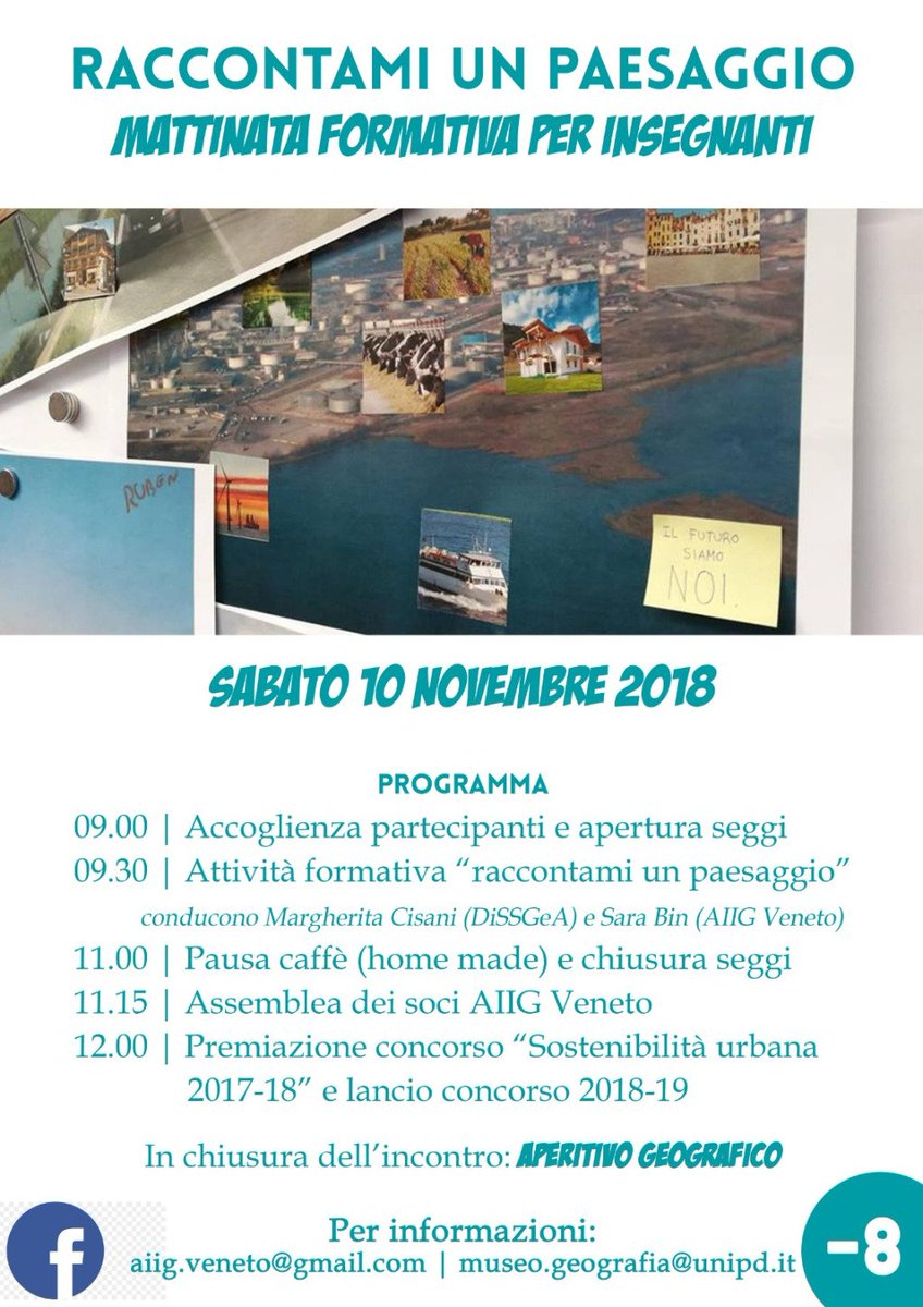 GeoRicerca's tweet photo. “Raccontami un paesaggio”: 10 novembre 2018 https://t.co/enqPJyUd6h https://t.co/gF7rC6GxN4