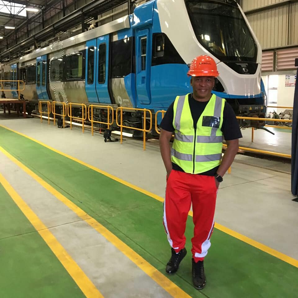 ThabangMorobane's tweet photo. Launch of local rail manufacture in Nigel https://t.co/hFu2jjGsa5