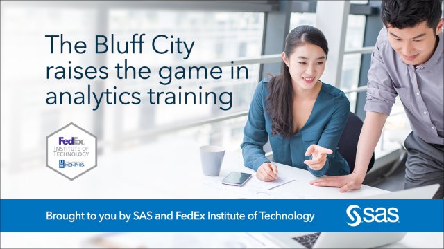 alexandrapedra9's tweet image. SAS and the University of Memphis FedEx Institute of Technology are partnering to deliver #SASanalytics training excellence on campus in Memphis.#SASTraining @Fedexinstitute @uofmemphis bit.ly/2NZyoIp