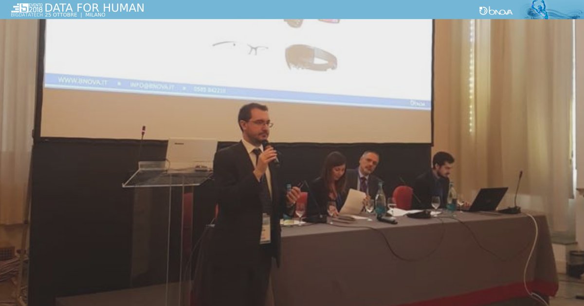 BNovaConsulting's tweet photo. Cosa significa essere una Data Driven Company? La risposta la dà Luca Flecchia di @Partners4I #BigDataTech2018 https://t.co/Xf4kR8Rx0p