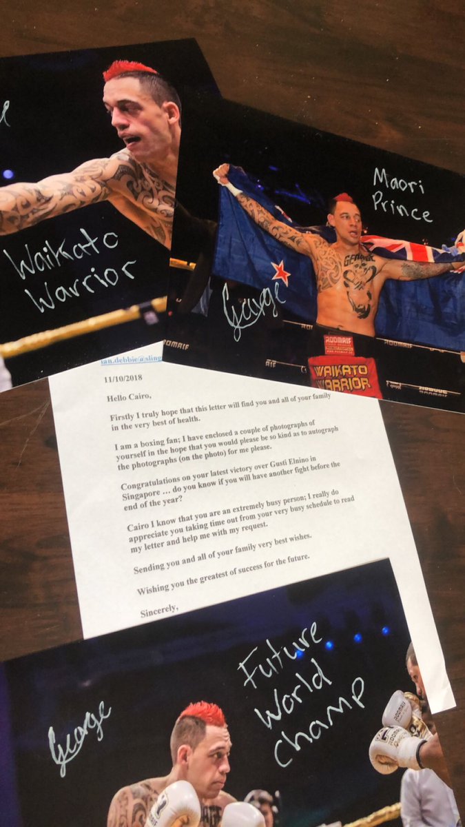 CairoGeorge1's tweet photo. I get fan mail 😱 https://t.co/wmE3YkbLG1