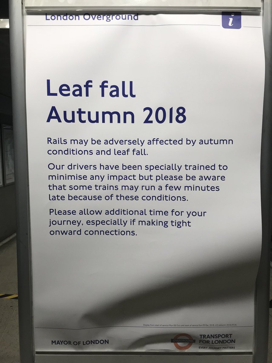 eatafterreading's tweet photo. @TfL @LDNOverground you guys rock! I’m not scared of winter snowfalls any more 😜😂 https://t.co/oQcAMABhOn