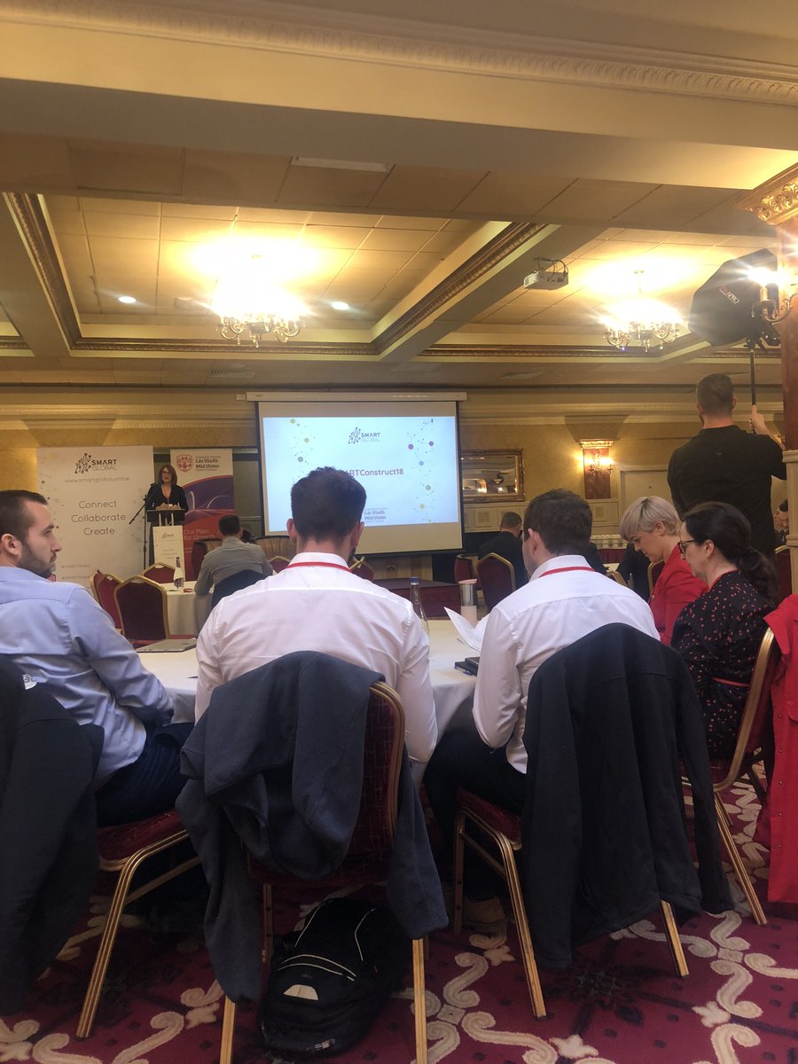 AuditComply's tweet photo. #SmartConstruct conference kicking off this morning at the Glenavon House Hotel! 
#construction #automation #blockchain #auditcomply https://t.co/xyNRNgfQF3