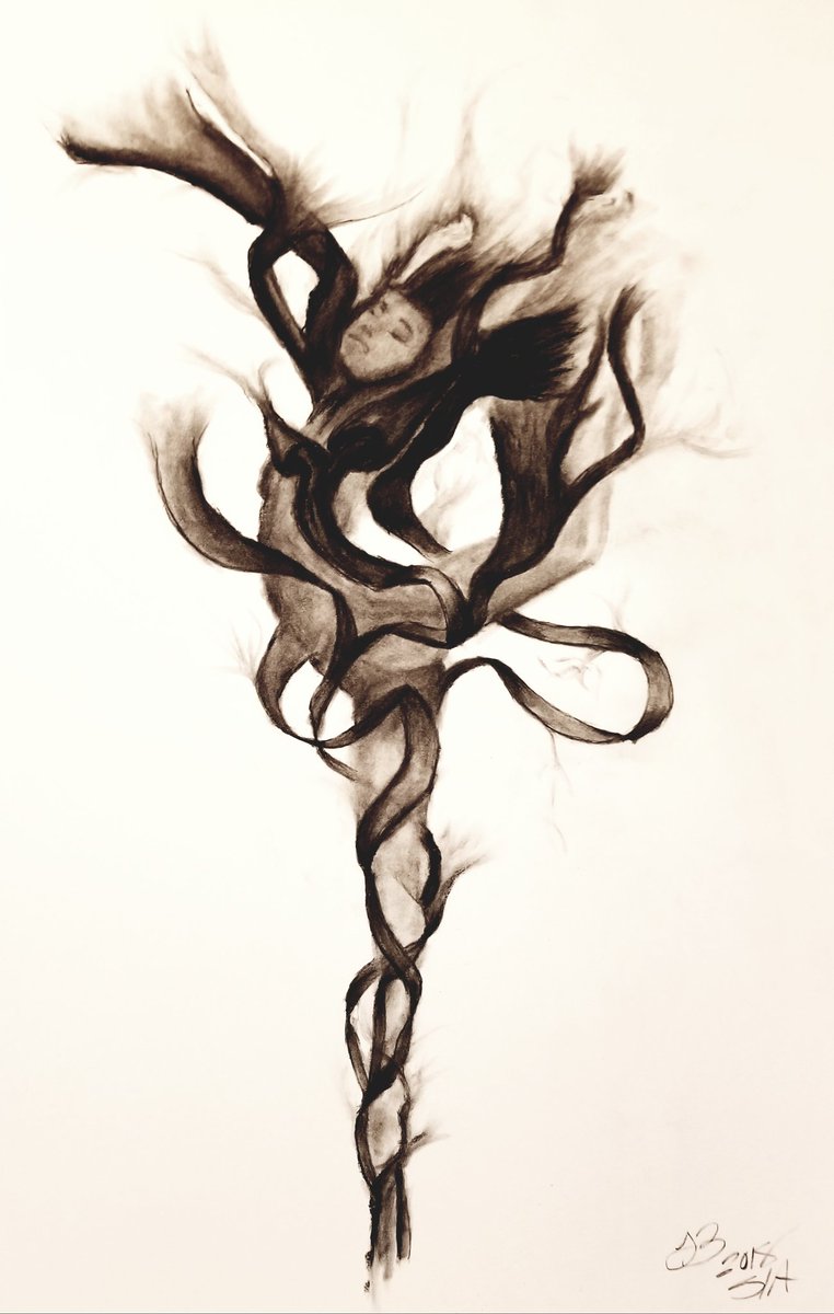 Adding to my move series.  This piece is #8. Hope you connect.  SHAKINGARTS.COM  #DANCER #DANCE #BALLET #GRACE