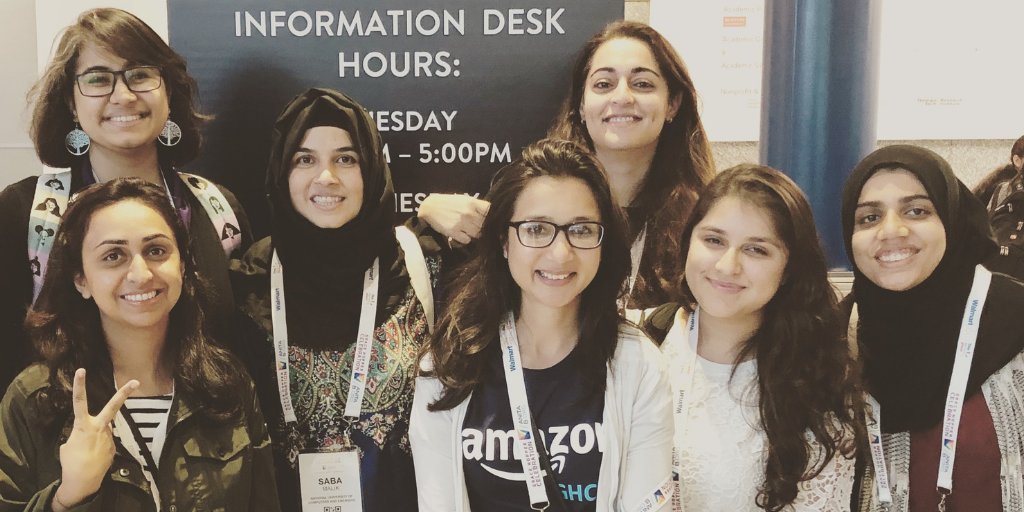 WeAreCisco's tweet image. #Cisconian Huma, co-founder of Pakistani Women in Computing (PWiC) brought a group of professionals and students from the US &amp;amp; Pakistan to #GHC18:
✔️mentored them
✔️exchanged ideas
✔️built the community 🙏

#TBT #WeAreCisco