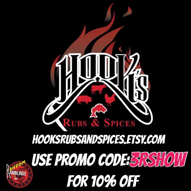 WrestlingBTrash's tweet photo. Official Sponsor of @3RShow Hooks Rubs and Spices (@HooksSpiceRubs) https://t.co/ZtgXdVhygQ 👈 go to @Etsy & get Dat spice for your meat(s) #WeSmokeMeat #HooksRubOnMyMeat #Phil413 #Matt712 #HooksRub
Use Promo Code: 3RSHOW
for 10% off all orders $6 or more!
#HTownPods 🤘 https://t.co/M1tpORez0Y