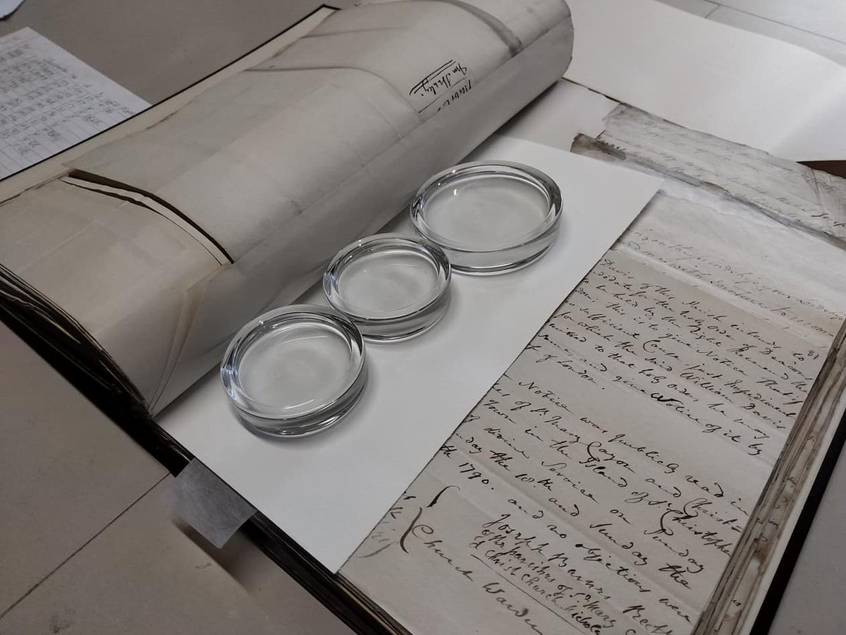 lampallib's tweet photo. This week in the Conservation Studio we've been undertaking some repairs with re-moistenable tissue.
If you want to know more, please post your questions in the comments below!
#conservationtakeoverthursday #conservation #books #paper #repairs #bookandpaper #sticky #fixed https://t.co/SbavWv6l6E