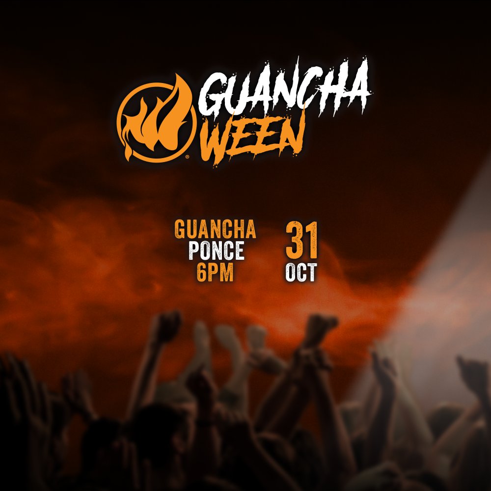 ¡#Gasolinator! ¡Ponte sexy y escápate porque el 31 de octubre #Gasolina se apodera del área sur con el party más c@br∆$!¡¡#GUANCHAWEEN!! Premio en efectivo para el disfraz más original. ¡ENTRADA LIBRE DE COSTO! ¡Te esperamos este 31 de octubre en La Guancha En Ponce! 😈