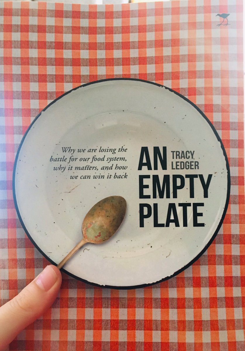 Looking forward to ready this book - after hearing Tracy speak this morning I know it will be so insightful! #foodsystems #resilience