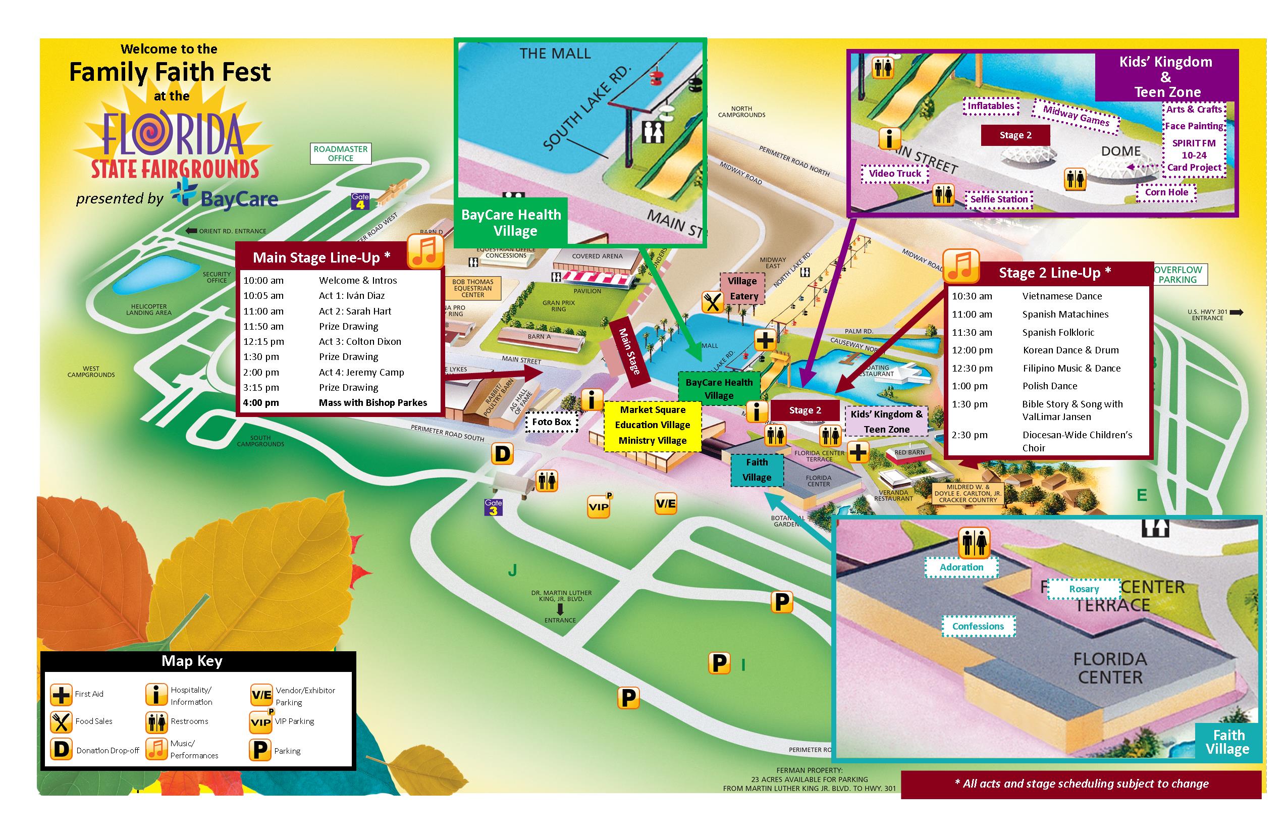 Florida State Fairgrounds Map Diocese Of St. Pete Ar Twitter: "The Map For The New Location Of The Free  (Free Parking Too!) Family Faith Fest At The Florida State Fairgrounds Has  Been Finalized! Check It Out!