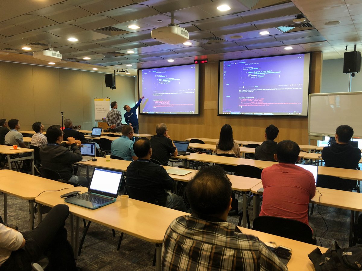 ciklum_czsk's tweet image. Did you know... that we are really proud that our senior developer @nohwnd was one of the speakers at PSConfAsia 2018 in Singapore?

#PowerShell #Pester #PSConfAsia #testing