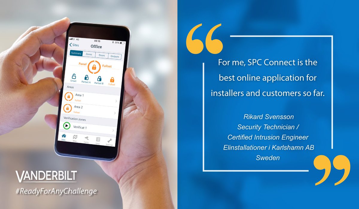 sam_lord1's tweet photo. It's nice to hear great comments and feedback about our products. Do you know about SPC Connect, if not click here: https://t.co/LdHl0TYlpo
#ReadyForAnyChallenge #vanderbiltind https://t.co/ckQzvcyZb8