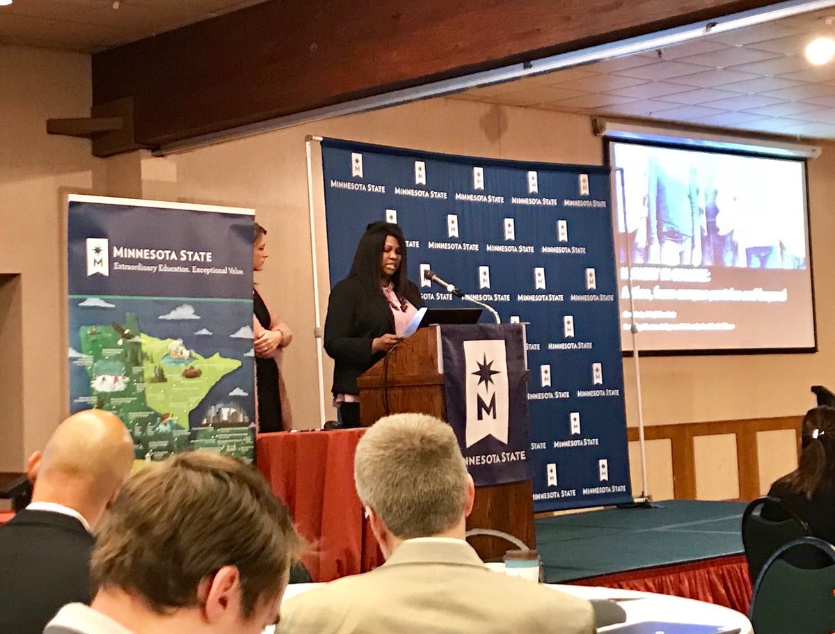 Ready to start another day with ⁦<a href="/MinnStateEdu/">Minnesota State</a>⁩ colleagues! Welcome from our new Associate Vice Chancellor of Academic Affairs. #MinnStateLeaders ⁦<a href="/MinnStateASA/">Minnesota State Academic and Student Affairs</a>⁩