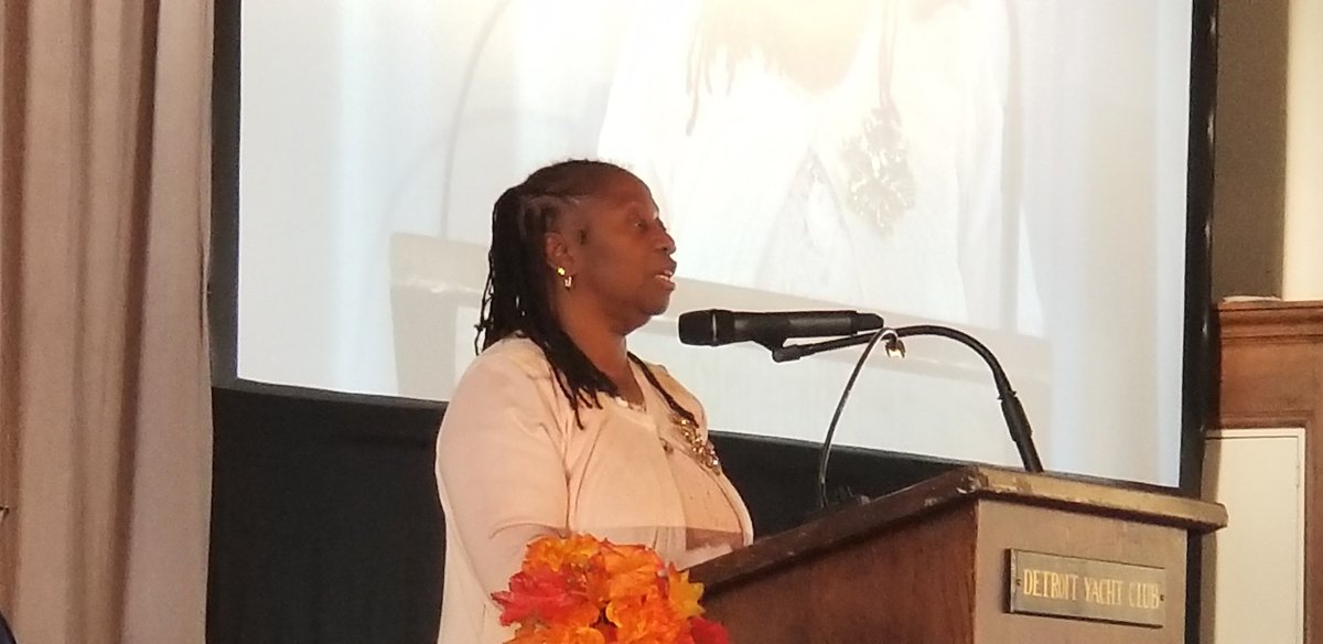 CoalitionZone's tweet image. Doreen Turk White EZC Executive Director and CEO introducing Board Chair David Stubbs #EZC