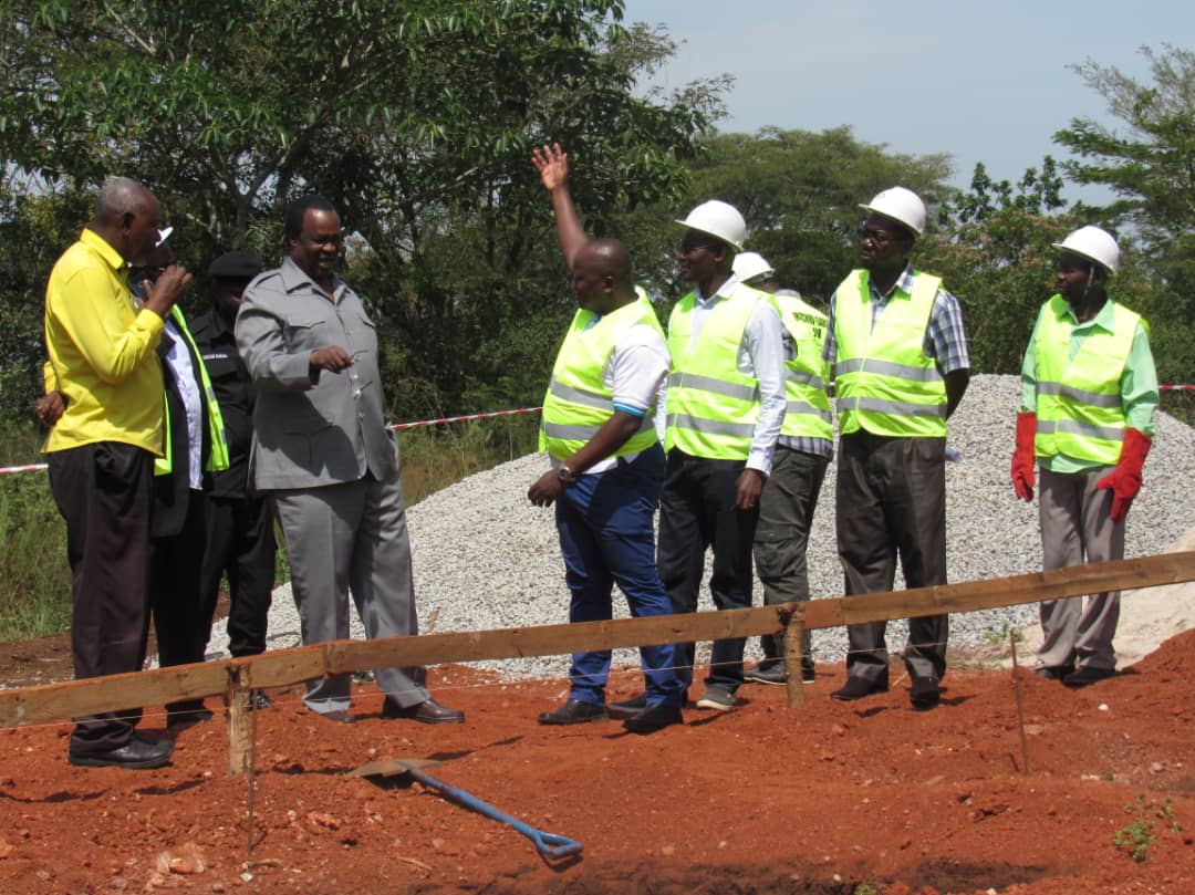 #MWEworks: Hon. Sam Cheptoris ground breaks Kiwoko-Butalangu water supply and sanitation system in Nakaseke district. <a href="/StateHouseUg/">State House Uganda</a> <a href="/HonKibuule/">Kibuule Ronald</a> <a href="/DrKitutu/">Dr. Mary Goretti Kitutu</a> <a href="/AfDB_Group/">African Development Bank Group</a> <a href="/UgandaMediaCent/">Uganda Media Centre</a> <a href="/alfayole/">Alfred Okot Okidi</a> <a href="/okidi64/">Dr. Alfred Okot Okidi</a> <a href="/MosesWatasa/">Moses Watasa</a> <a href="/MatuaRichard2/">Matua Richard</a> @VisionGrp <a href="/FrankTumwebazek/">Frank K Tumwebaze,MP: Isaiah 41: 11</a> <a href="/Parliament_Ug/">Parliament of Uganda</a> <a href="/nbstv/">NBS Television</a>