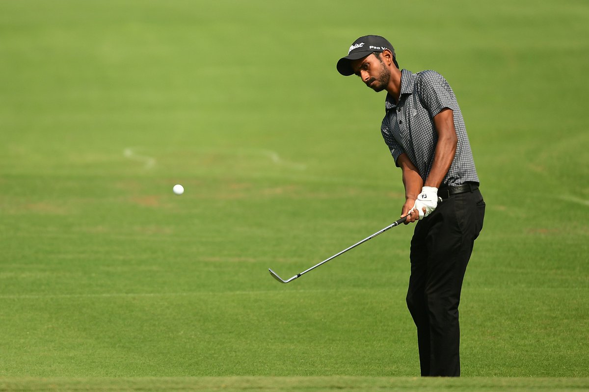 pgtofindia's tweet photo. @ajeeteshsandhu, #TapyGhai excel on day one of #PanasonicOpenIndia, lie T2 at 5-under-67, one off the pace; #VeerAhlawat, @rashidkhan61ind in T5 with scores of 68 https://t.co/ENTfQYEAq4 https://t.co/hrwWYeZnGS