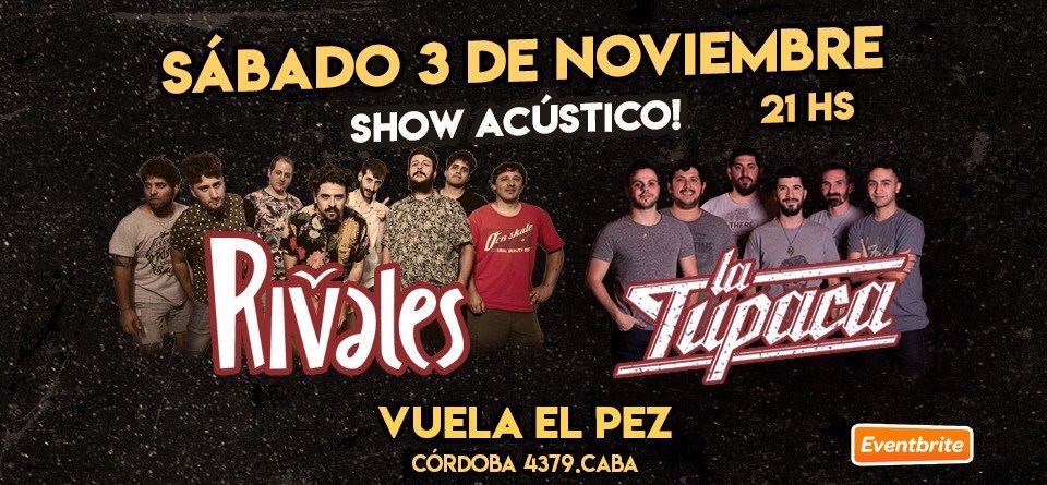 Rivaleslp's tweet photo. Amigos de Capital Federal y alrededores! nos vemos la semana que viene junto a @latupaca en @vuelaelpez !!! https://t.co/kOPNuft0hu