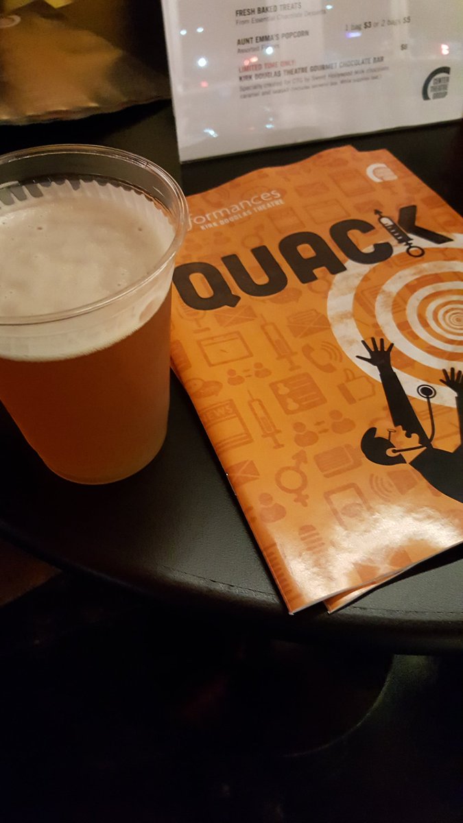 Take care of your health without the hassle of a doctor's office. Watch <a href="/TheDrBaerShow/">The Dr. Baer Show</a>! #QuackCTG gives a thought-provoking wild ride thru celebrity medicine <a href="/KDT/">Kirk Douglas Theatre</a> <a href="/DTCulverCity/">Downtown Culver City</a> til 11/18! Check out #Quacktivities too! <a href="/CTGLA/">center theatre group</a> <a href="/danbucatinsky/">Dan Bucatinsky</a> <a href="/ShoniquaShandai/">Shoniqua Shandai</a> bit.ly/2yxh9cy