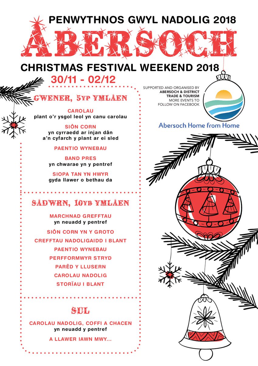 Gwyl Nadolig Abersoch Christmas Festival