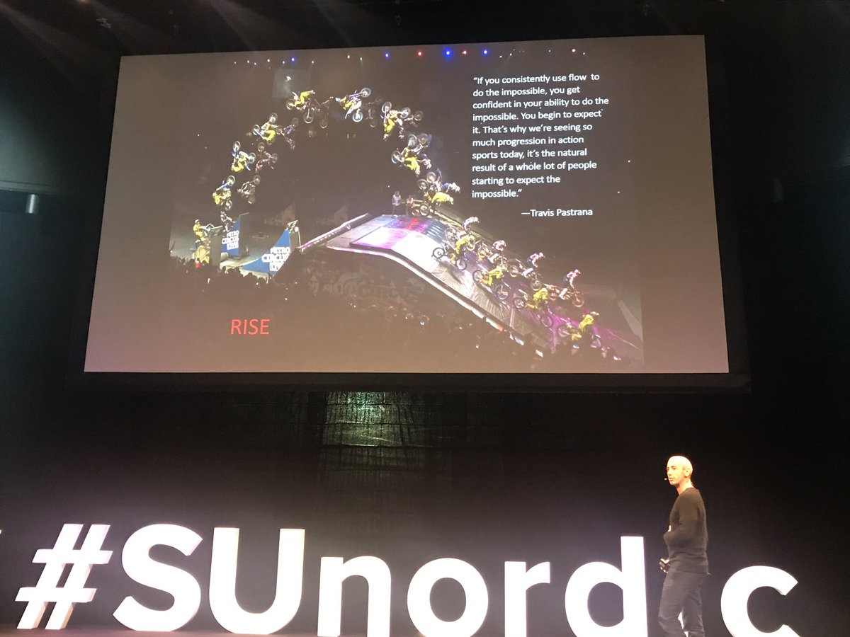 To do the impossible possible. Yes so true! <a href="/steven_kotler/">Steven Kotler</a> #SUnordic