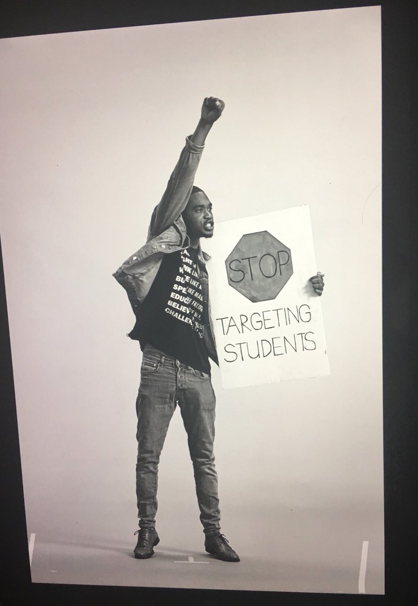 I am honored to appear on the Cover of this month’s <a href="/TIME/">TIME</a> Magazine for “Guns in America” (shot by <a href="/JRart/">JR</a>), alongside Mike Brown’s mother, &amp; so many other young activists fighting to transform our society. 
time.com/guns-in-americ…