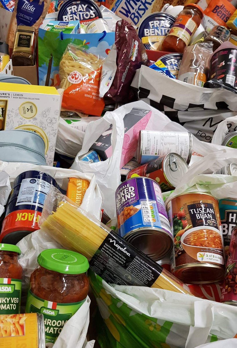SPEFoodBank's tweet photo. Today's @SPEFoodBank parcel delivery has been made possible by the kindness of more local schools. A huge thanks to the staff and pupils of Magical Tree Nursery, Ightenhill Primary, Holy Trinity Primary, Brunshaw Primary and St. John The Baptist RC Primary. #foodbank #harvest https://t.co/5SEOvVXNpl