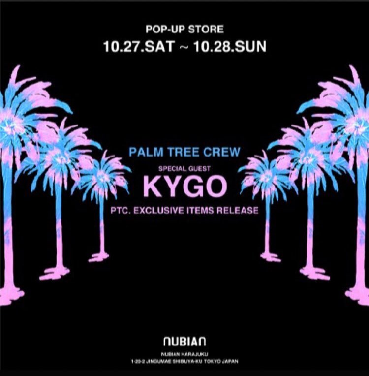 kygo ポップアップストアー限定 MNN on X: 