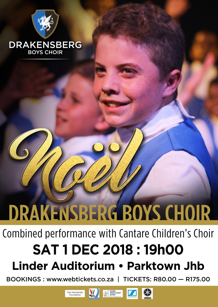 SeanV2013's tweet photo. Please come support the Cantare Childrens Choir on 1 december. @ClassicFM @Mix938FM https://t.co/P1PvDvMYWZ