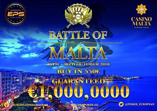 goldengamesint's tweet photo. ⚔️ We launched last minute OFFER for the @poker_european #BattleOfMalta
that will start in less than 24 hours ⚔️ 7 Rooms available at the Be Hotel Be 4 *

We ask the interested parties to contact us privately 📧

#PromosGolden #PokerLive #Malta #Empie… https://t.co/zyrG0BZUdS https://t.co/5f5Lye3UxF