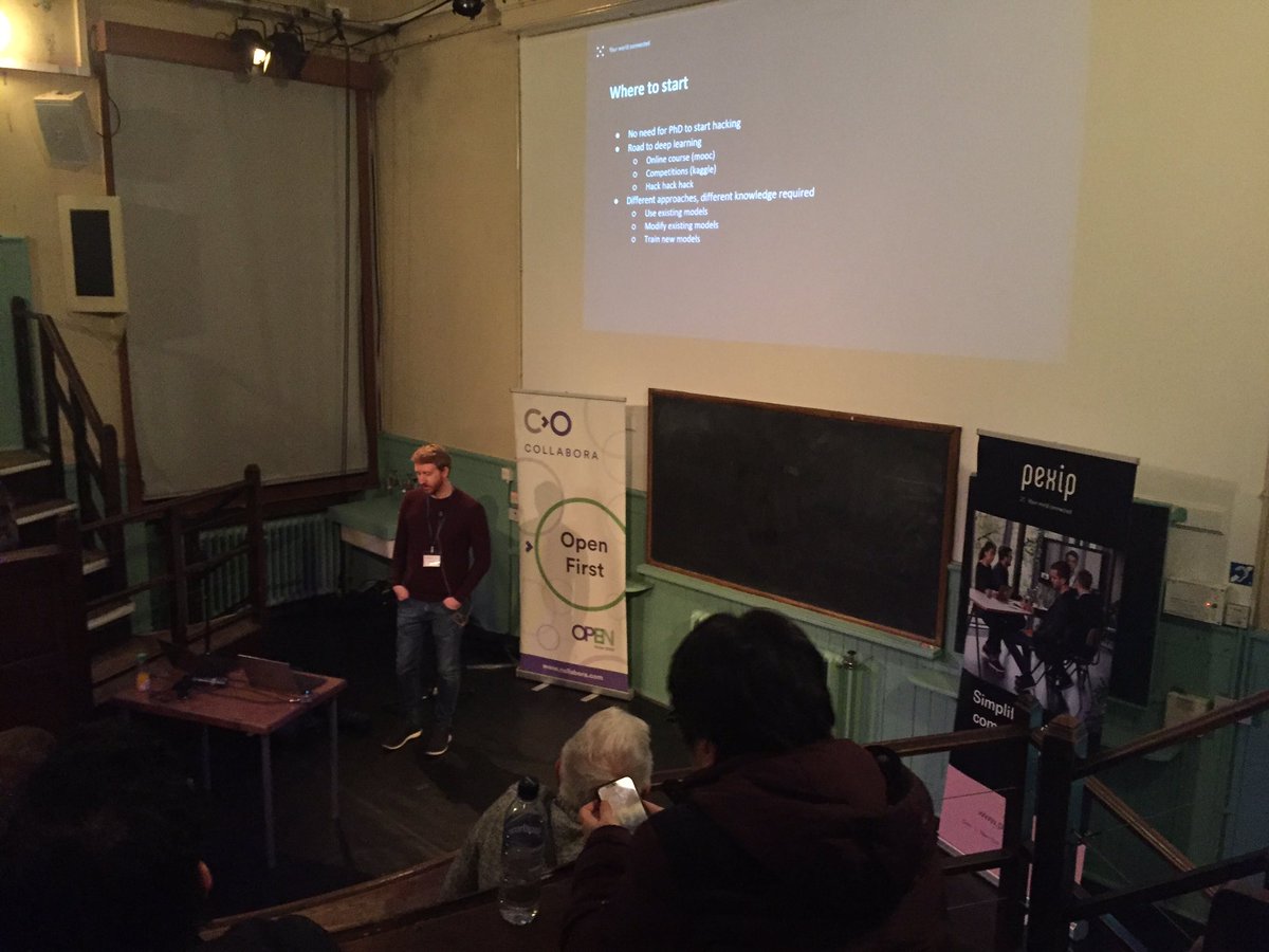 <a href="/stianse/">Stian Selnes</a> from @PexipInc presenting #DeepLearning for <a href="/gstreamer/">GStreamer</a> conference 2018!