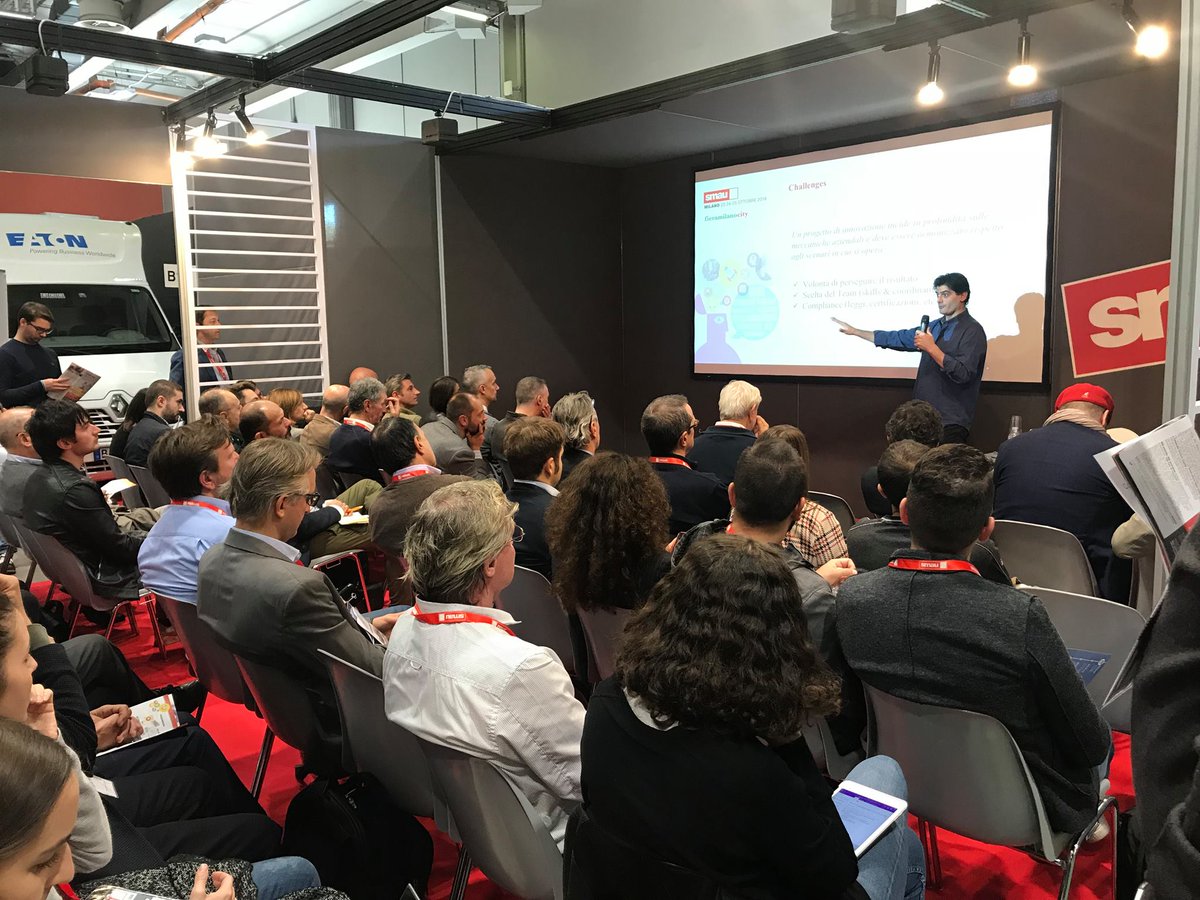 Grande successo  per il workshop di #NExtIN su ‘Lo smart manufacturing per la fabbrica del futuro’ a #smau #smartmanufacturing #fabbricadelfuturo #smau2018