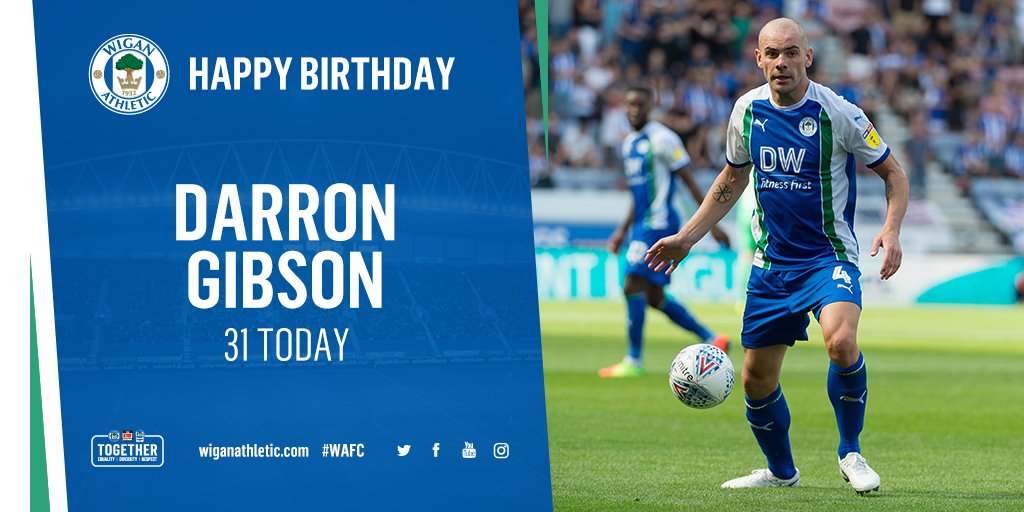   Happy 31st Birthday, Darron Gibson      