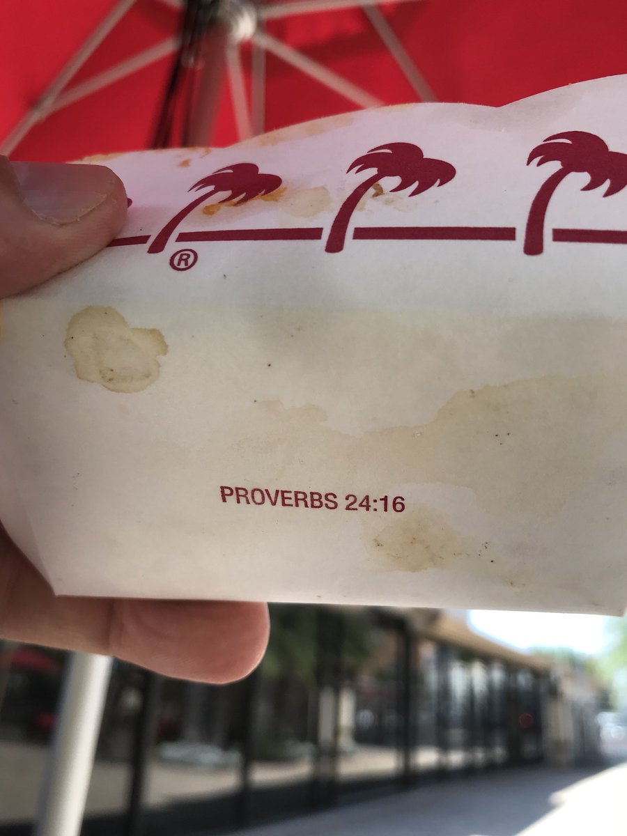 BNinde's tweet photo. @Fred_Butler Just had Freddy’s California Style last night with son. It is kinda close...but nothing is like the DoubDoub w/ Grilled Onions. Nuthin. @InNOutBurgerFan for life here. 

*Plus the Bible verses are a huge bonus 

In-N-Out in Indianapolis is my request!!! https://t.co/X8JUZusRyp