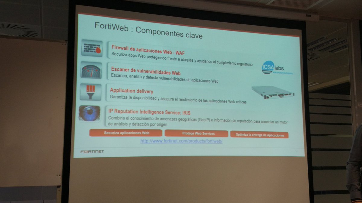 ramonwareblog's tweet image. Repaso al portfolio de @Fortinet por parte de @ArrowECSSpain en @Axians_ES