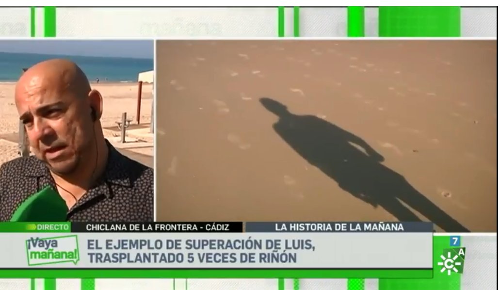 Conocemos la historia de superación de Luis <a href="/vayamananacstv/">¡Vaya Mañana!</a> <a href="/fdlaguardia/">FernandoDdelaGuardia</a> @inesporro <a href="/_bearomero/">Bea Romero</a> <a href="/canalsur/">CanalSur</a>