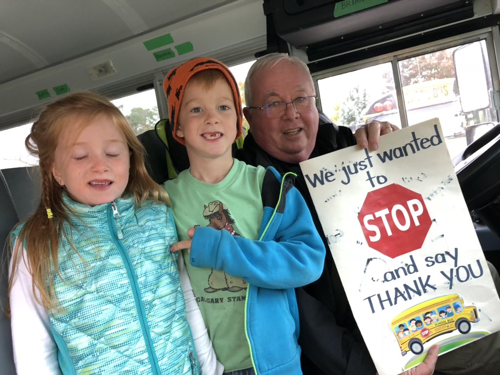 Thank you to our fantastic bus drivers! We appreciate everything you do to get us to and from school safely every day! <a href="/gedsb/">Grand Erie District School Board</a> <a href="/STSBHN/">STSBHN</a>