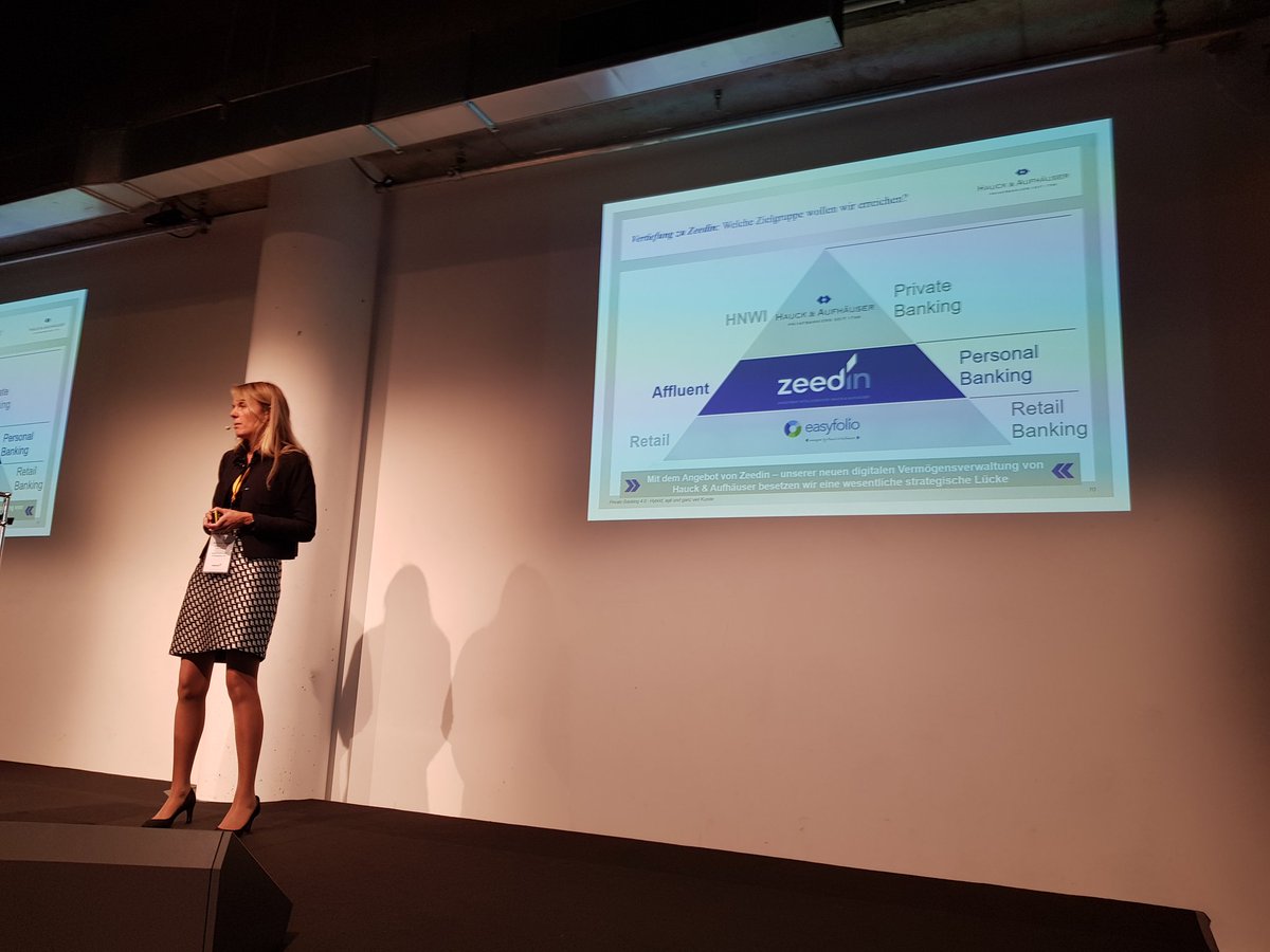 RichardDratva's tweet photo. .@Privatbank1796 announces the imminent launch of "zeedin", a new digital advisory offering powered by @CREALOGIX_en
#dbdays18
#wealthtech
#DigitalBanking https://t.co/QcJzqiJqYV
