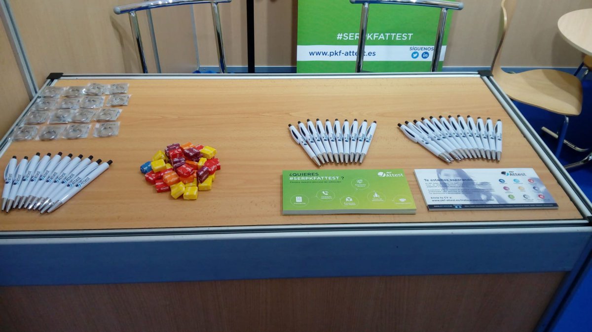 PKF_ATTEST's tweet photo. Hoy nuestros compañeros de #RRHH de #PKFAttest se encuentra en el 20º aniversario del #ForoComillas de @UCOMILLAS buscando a jóvenes talentos para unirse a nuestro equipo. ¡Os estamos esperando! #SerPKFAttest https://t.co/I0kZLoXRnu