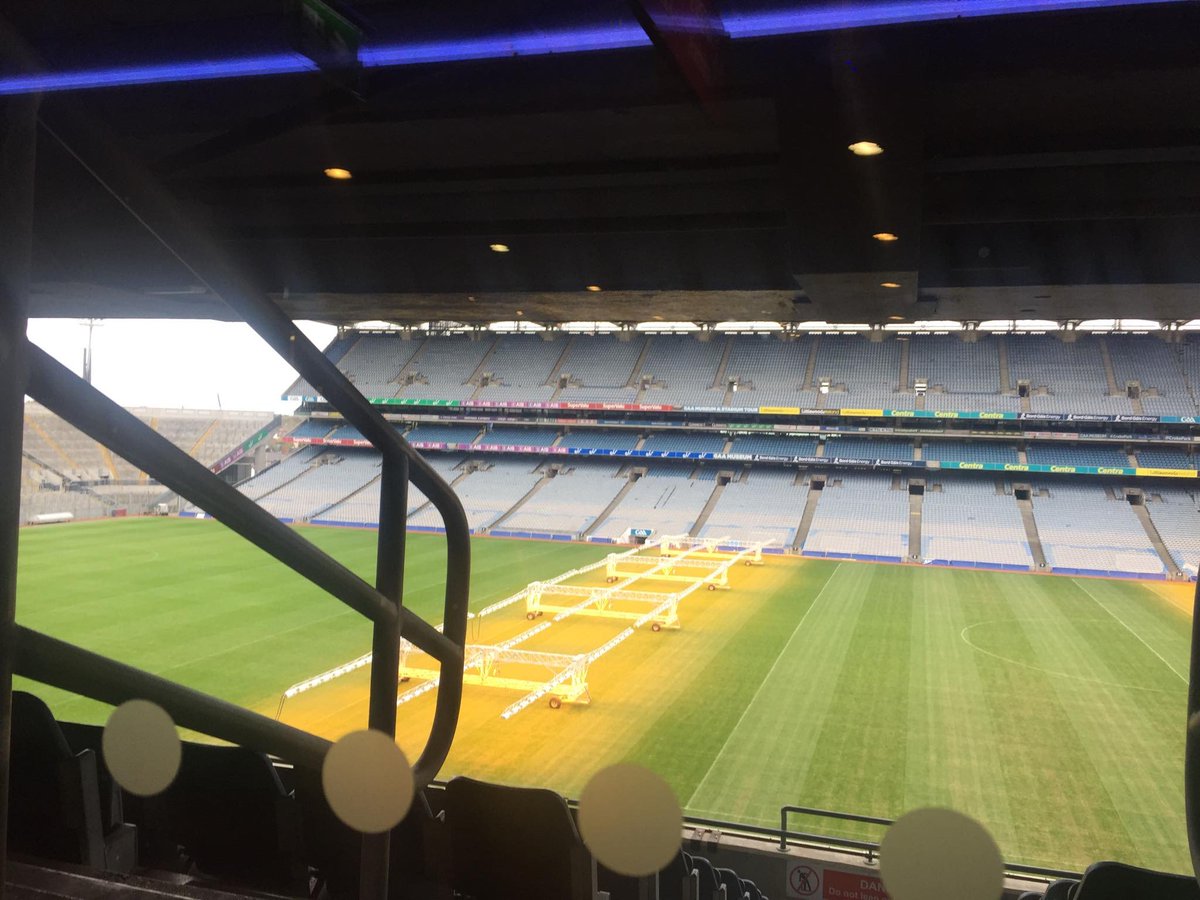 Different view for the team today down in Croke Park at the IBEC HR summit, be sure to pop by and say hello #ibecHr #Summit