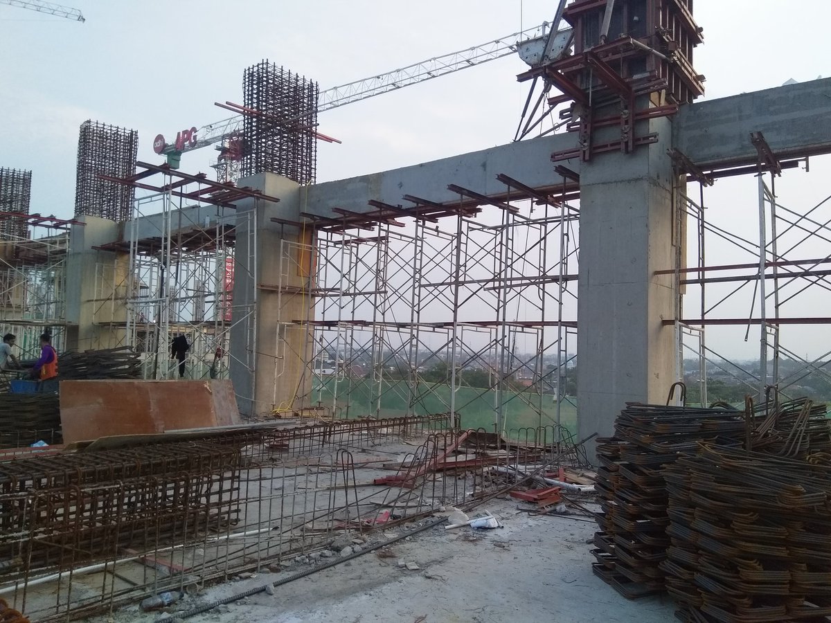 inidadi's tweet image. Hutan Scaffolding 

#TransSnowWorldBekasi 
#OnProgress 
#Prosys