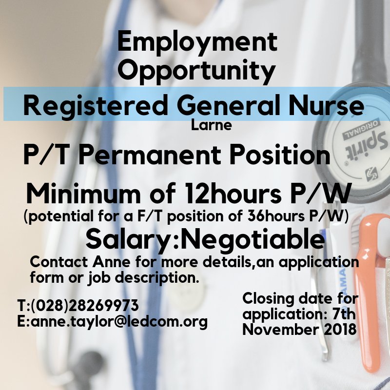 ChainHR's tweet image. EMPLOYMENT OPPORTUNITY FOR A REGISTERED GENERAL NURSE 
ENQUIRE TODAY!