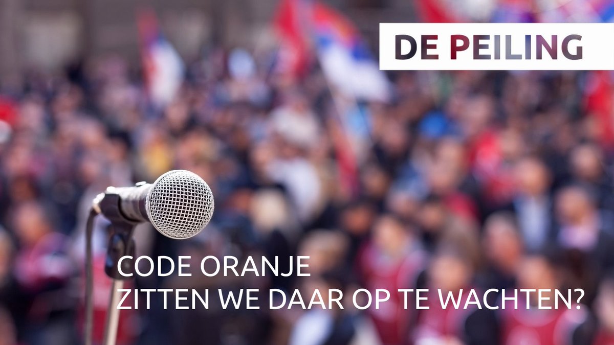 De Peiling: Code Oranje is nodig in het huidige politieke landschap. Wat vind jij? #depeiling #nhradio bit.ly/2z14IFo