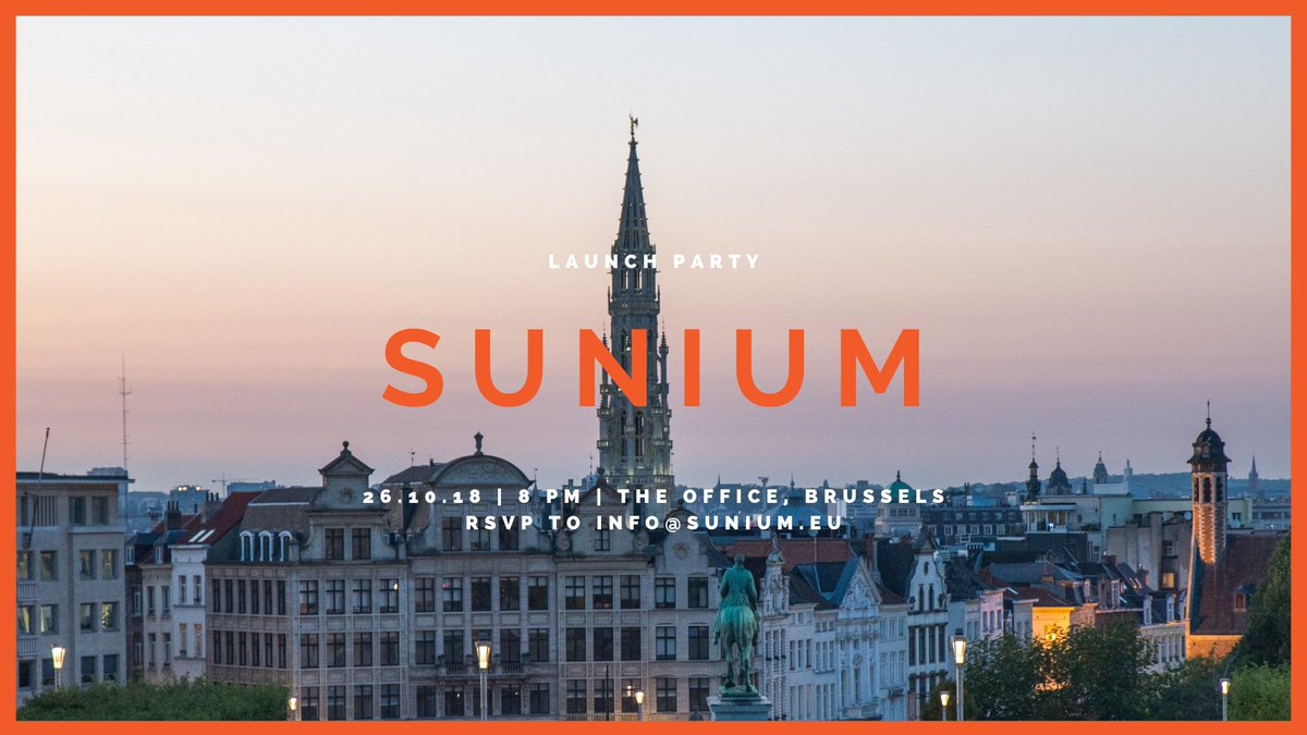 SuniumBV's tweet photo. Are you in Brussels this Friday? 🥂 Join us at the #Office to celebrate and learn more about our innovative methodologies, such as #SystemsThinking, #Cybernetics and #Multistakeholderism! #LaunchEvent #Sunium https://t.co/XHymJSjS40