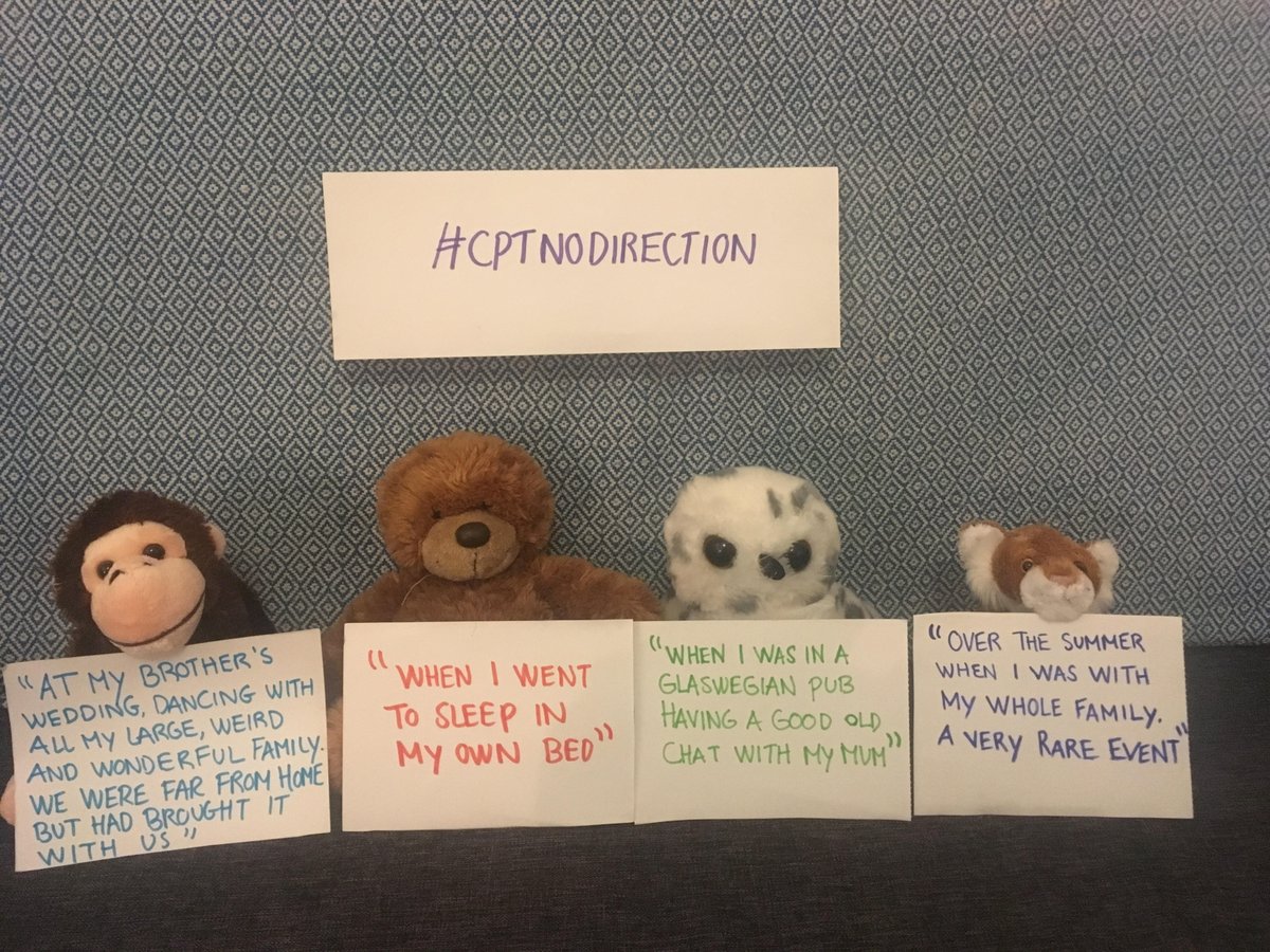 CamdenPT's tweet photo. When did Monkey (Theo Toksvig-Stewart), Teddy (Wayne Wilson), Owl (Helena McColl) and Tiger (Fay Summerfield) last feel at home?
#BeyondTheBlue by @Cutthe_cord comes to CPT for #CPTNoDirection on Nov 5 https://t.co/15TW9A970N https://t.co/ap5E0Ua2dA