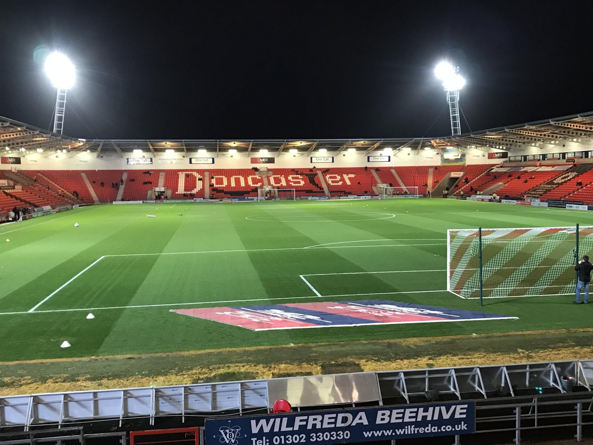 PolypipeTrade's tweet image. Area Sales Manager, Scott Henn, popped by the Polypipe stand at @drfc_official for a mid week game this week! #Buildingawinningteam